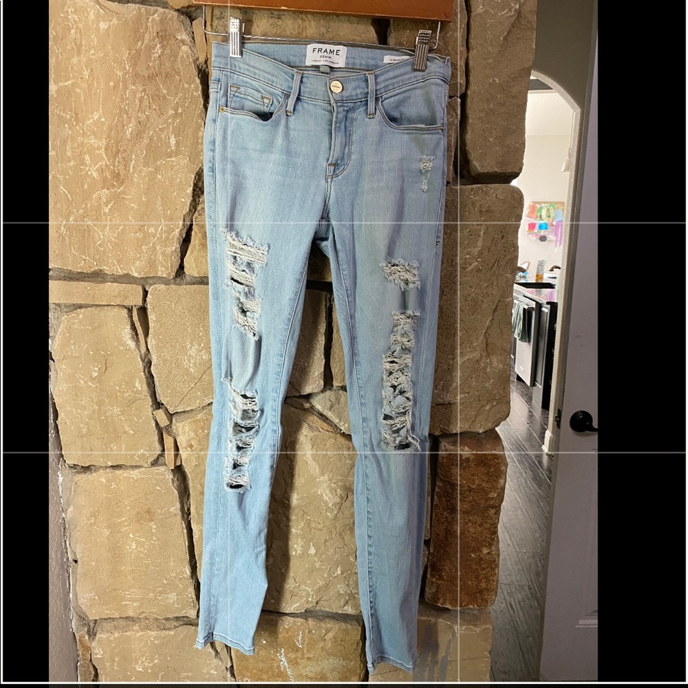 Frame Denim Le Skinny-Size 24